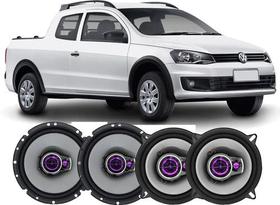 Kit Alto Falante Pioneer Original Saveiro 6 E 5pol 200w 4 P
