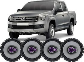 Kit Alto Falante Pioneer Original Vw Amarok 6pol 200w 4 P