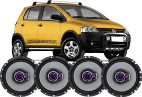 Kit Alto Falante Pioneer Original Vw Crossfox 6pol 200w 4 P
