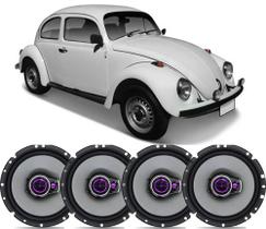 Kit Alto Falante Pioneer Original Vw Fusca 6pol 200w 4 Porta
