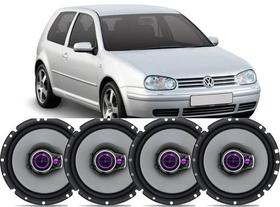 Kit Alto Falante Pioneer Original Vw Golf 6pol 200w 4 Porta