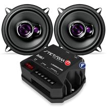 Kit Alto Falante Pioneer Porta 100w Rms 5 Polegadas + Modulo Amplificador Stetsom