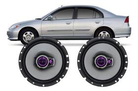 Kit Alto Falante Pioneer Porta Dianteira Honda Civic 100w