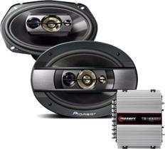Kit Alto Falante Pioneer Ts-6990br + Modulo Taramps Ts 400.4