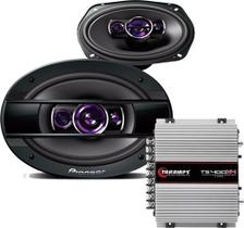 Kit Alto Falante Pioneer Ts6960br + Modulo Taramps Ts 400.4