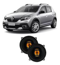 Kit Alto Falante Porta Dianteiro Leson 110wrms Par Sandero