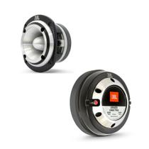 Kit Alto Falante Super Tweeter JBL ST450 Trio e Driver JBL D450 TRIO Fenólico 300W RMS 8 Ohms - Preto
