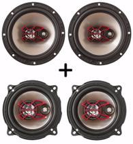 Kit Alto Falantes 6 E 5 Bravox 200W Rms Fiat Punto Palio