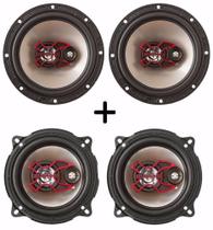 Kit Alto Falantes 6 E 5 Bravox 200W Rms Gol G3 G4 G5 G6 G7
