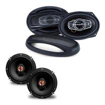 Kit alto falantes 6 Polegadas e 69 6x9 polegadas M7 pro 280wrms