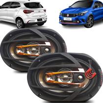 Kit Alto Falantes Dianteiros Argo 2018 até 2023 - Hurricane Platino Quadriaxial 6x9 polegadas 600w Kit Alto Falantes Dianteiros Argo 2018 até 2023 - Hurricane Platino Quadriaxial 6x9 polegadas 600w