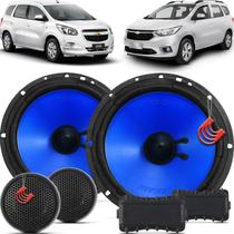 Kit Alto Falantes Dianteiros Chevrolet Spin 2013 até 2021 - Hurricane Class Duas Vias 260w