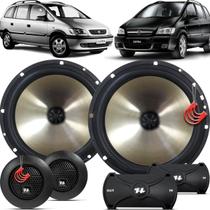 Kit Alto Falantes Dianteiros Chevrolet Zafira 2001 até 2012 - Hurricane Platino Duas Vias 320w Kit Alto Falantes Dianteiros Chevrolet Zafira 2001 até 2012 - Hurricane Platino Duas Vias 320w
