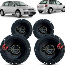 Kit Alto Falantes Dianteiros e Traseiros Fiat Stilo 2002 até 2012 - Hurricane Aurum 480w Kit Alto Falantes Dianteiros e Traseiros Fiat Stilo 2002 até 2012 - Hurricane Aurum 480w