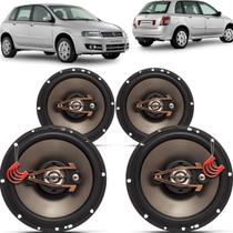 Kit Alto Falantes Dianteiros e Traseiros Fiat Stilo 2002 até 2012 - Hurricane Platino 640w Kit Alto Falantes Dianteiros e Traseiros Fiat Stilo 2002 até 2012 - Hurricane Platino 640w
