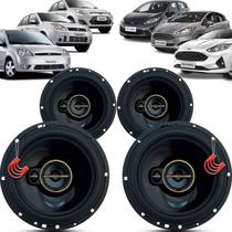 Kit Alto Falantes Dianteiros e Traseiros Ford Fiesta 2003 até 2019 - Hurricane Aurum 480w Kit Alto Falantes Dianteiros e Traseiros Ford Fiesta 2003 até 2019 - Hurricane Aurum 480w