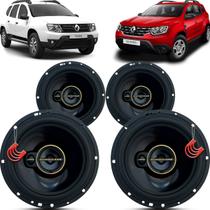 Kit Alto Falantes Dianteiros e Traseiros Renault Duster 2016 até 2021 - Hurricane Aurum 480w Kit Alto Falantes Dianteiros e Traseiros Renault Duster 2016 até 2021 - Hurricane Aurum 480w