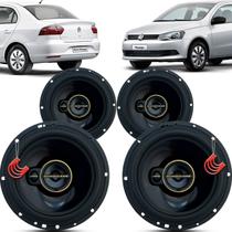 Kit Alto Falantes Dianteiros e Traseiros Volkswagen Voyage G6 2013 até 2016 - Hurricane Aurum 480w Kit Alto Falantes Dianteiros e Traseiros Volkswagen Voyage G6 2013 até 2016 - Hurricane Aurum 480w