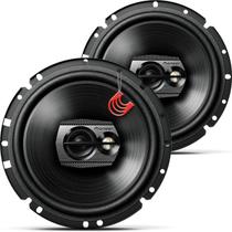 Kit Alto Falantes Dianteiros Fiat Nova Strada 2021 Até 2023 - Kit Triaxial 6 polegadas Pioneer