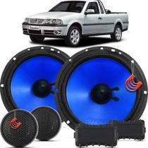 Kit Alto Falantes Dianteiros Volkswagen Saveiro G3 2000 até 2005 - Hurricane Class Duas Vias 260w