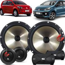 Kit Alto Falantes Dianteiros Volkswagen Up 2014 até 2021 - Hurricane Platino Duas Vias 320w