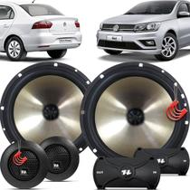 Kit Alto Falantes Dianteiros Volkswagen Voyage G8 2019 até 2022 - Hurricane Platino Duas Vias 320w Kit Alto Falantes Dianteiros Volkswagen Voyage G8 2019 até 2022 - Hurricane Platino Duas Vias 320w