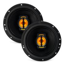Kit Alto Falantes Leson JB6 Flex 6 Polegadas 110W 4 Ohms Preto Multi Vias com Tweeter Para Carro 2LS055060