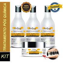 Kit alto impacto completo 4 produtos 300ml anjore