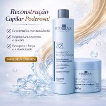 Kit Alto Impacto Reconstrução Capilar Shampoo E Máscara 1l Kit Alto Impacto Reconstrução Capilar Shampoo E Máscara 1l