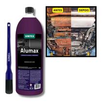 Kit Alumax Vintex 1,5l + Pincel - Limpeza Rodas Chassis Motores Carroceria Kit Alumax Vintex 1,5l + Pincel - Limpeza Rodas Chassis Motores Carroceria