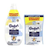 Kit Amaciante Comfort Concentrado Puro Cuidado Intense 1,5l + Refil 900ml Kit Amaciante Comfort Concentrado Puro Cuidado Intense 1,5l + Refil 900ml