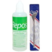 Kit Amaciante Repos 120ml Plástica Dos Pés e Bisturi Ref. 222 Podologia