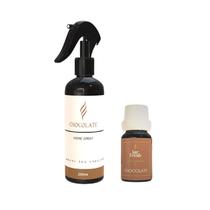 Kit Amante de Cheiro de Chocolate - Home Spray + Essência Kit Amante de Cheiro de Chocolate - Home Spray + Essência