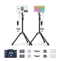 Kit Amaran Pano 60c com 2 Luzes Painel LED RGBWW de 60W
