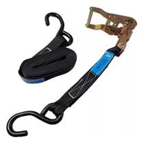 Kit Amarração de Moto Catraca 25mm 4m com Gancho Anzol