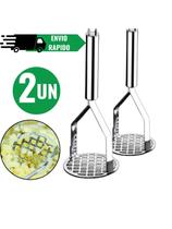 Kit Amassador de Batata Alimentos Utensílio de cozinha Aço inoxidável Kit Amassador de Batata Alimentos Utensílio de cozinha Aço inoxidável