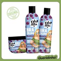 Kit Amazon Secrets Oh My Shampoo Condicionador Mascara 300ml Kit Amazon Secrets Oh My Shampoo Condicionador Mascara 300ml