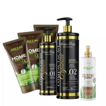 Kit Amazon Supreme 1 Litro + Home Care + Protetor Térmico Kit Amazon Supreme 1 Litro + Home Care + Protetor Térmico