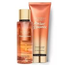 Kit Amber Romance Body Splash + Loção - Victoria's Secret