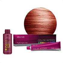 Kit Amend Color Intensy 7.46 Louro Cobre Avermelhado + Água Oxigenada Vol20