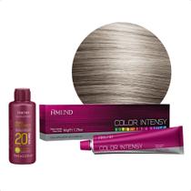 Kit Amend Color Intensy 8.1 Louro Claro Acinzentado + Água Oxigenada Vol 20