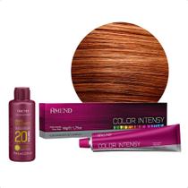 Kit Amend Color Intensy Coloração 0.43 Cobre Dourado + Água Oxigenada Vol20