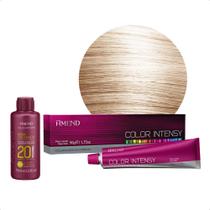 Kit Amend Color Intensy Coloração em Creme 10 Louro Claríssimo + Água Oxigenada Vol20 75ml