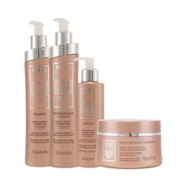 Kit Amend Luxe Creations Blonde Care Shampoo Condicionador Mascara Leave-in