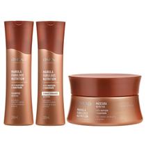 Kit Amend Marula Fabulous Shampoo Condicionador Máscara Kit Amend Marula Fabulous Shampoo Condicionador Máscara