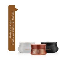 Kit Amend Máscaras para Cabelos Nutrição Máscara Nutritiva Intensiva Expertise