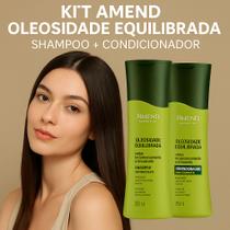 Kit Amend Oleosidade Equilibrada Shampoo + Condicionador 250ml Cabelos Oleosos Kit Amend Oleosidade Equilibrada Shampoo + Condicionador 250ml Cabelos Oleosos
