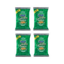 Kit amendoim salgado grelhaditos amindus 1kg com 4 unidades santa helena