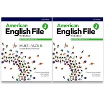 Kit American English File 3 + 3B Student Book/workbook Multi-pack With Online Practice - Kit de Livros Kit American English File 3 + 3B Student Book/workbook Multi-pack With Online Practice - Kit de Livros