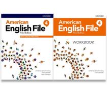 Kit American English File: 4 Student Book With Online Practice + Level 4: Workbook